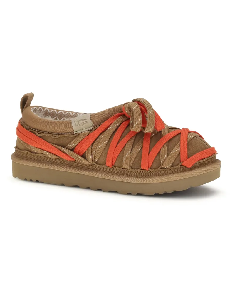 UGG Men's Tasman Lace Sandals Chestnut Upper: Suede; Sole: Acetate Beige