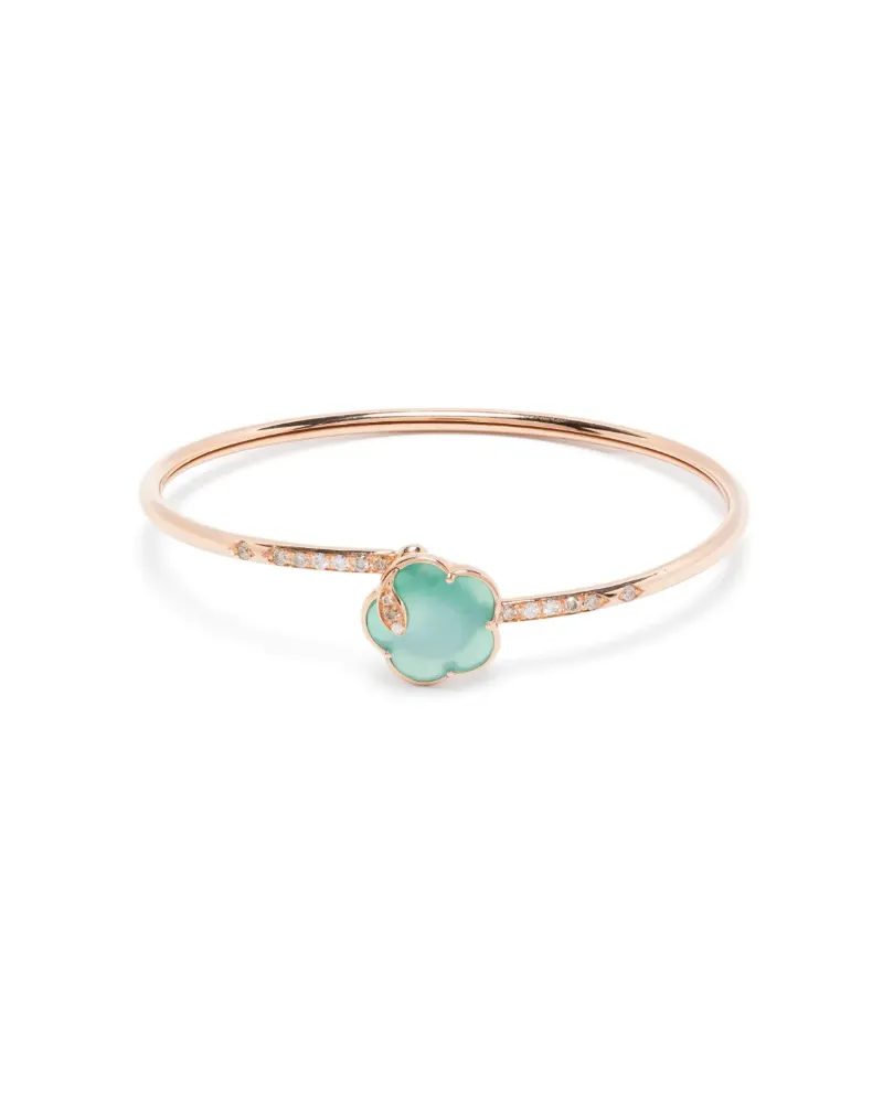 Pasquale Bruni Women's 18k Rose Gold Petit Joli Lunaire Diamond Bracelet Ss25 W Green
