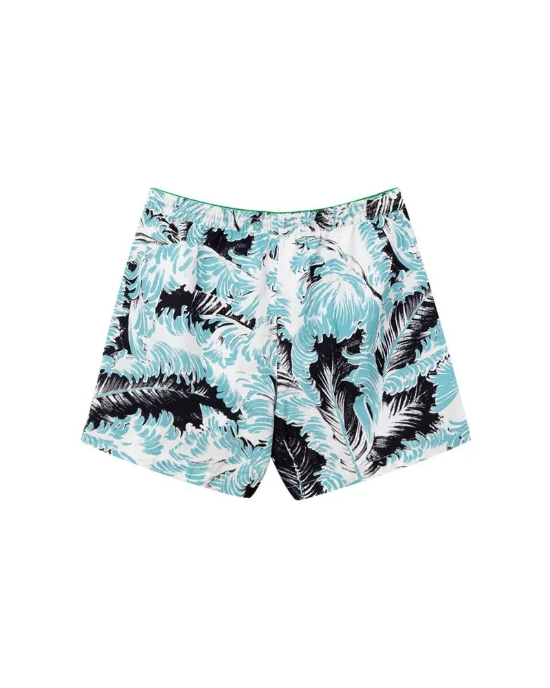 Bottega Veneta Men's White Polyamide Swim Shorts White