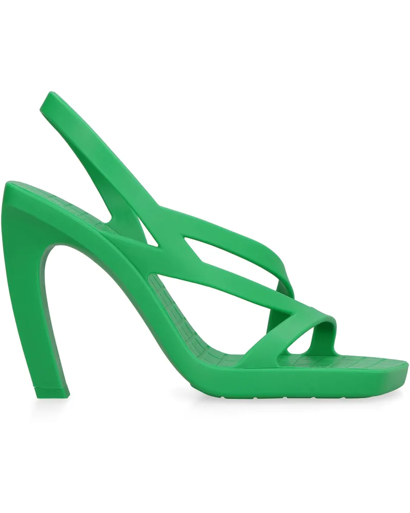 Bottega Veneta Women's Jimbo Rubber Sandals Green Green