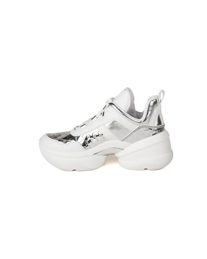 Michael Kors Women's Sneakers Silver Footwear - Sports Silver