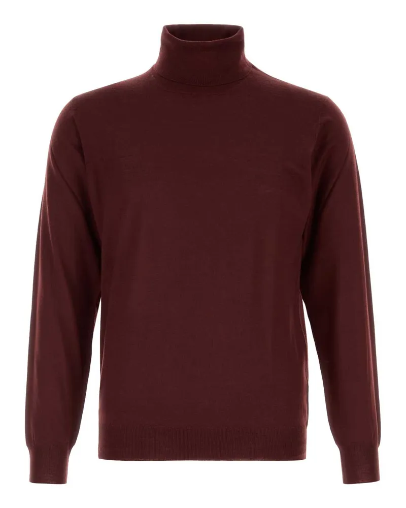 Fedeli Sweater — Burgundy Burgundy