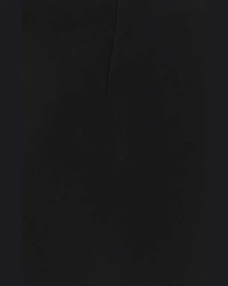 Ferragamo Crepe Trouser — Black Black