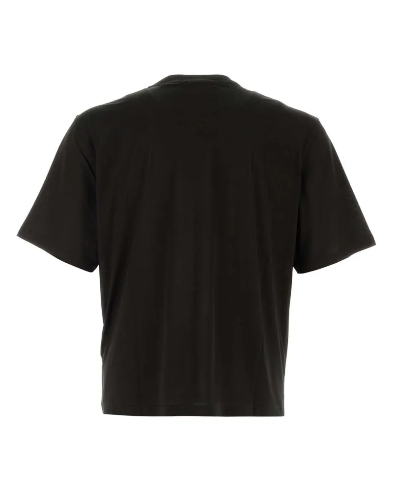 Amiri Black Exterior: Cotton T-Shirt T-shirts And Polos Black