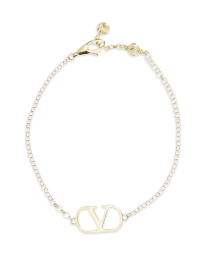 Valentino Garavani Women Bracelet Vlogo Signature Gold-Tone Metal Bracelets Gold
