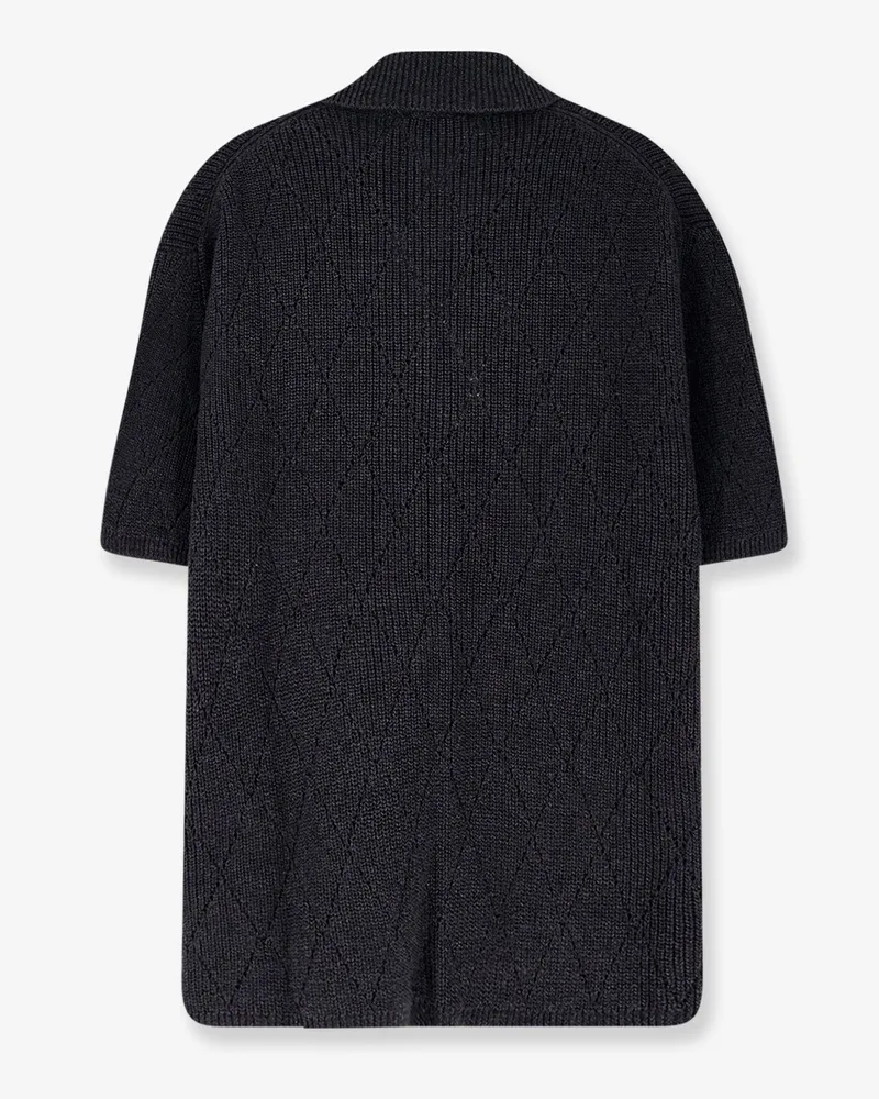 Laneus Men's Cotton Shirt Black Black
