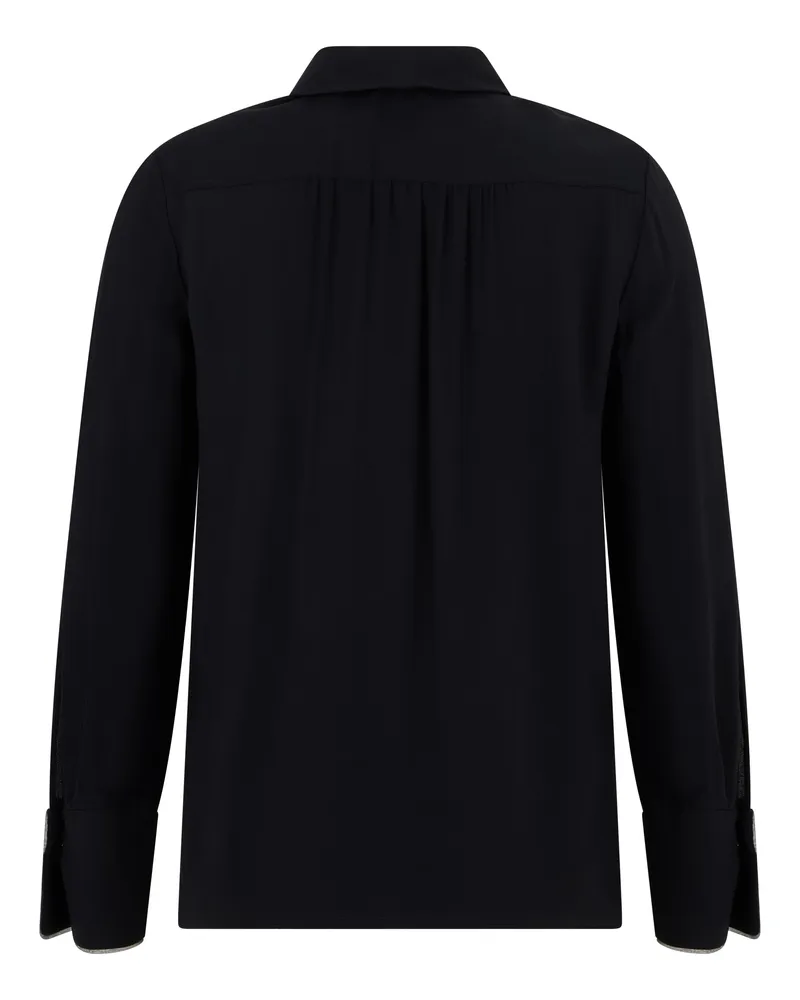 Elisabetta Franchi Women's Blouse Viscose, Black Blouses Shirt Black