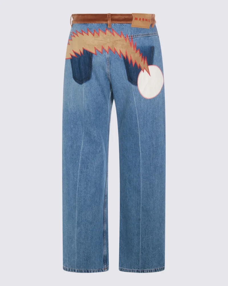 Marni Men's Jeans Deep Blue _co Blue