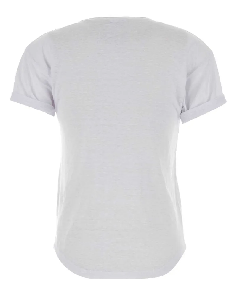 Étoile Isabel Marant Women's White Linen Koldia T-Shirt Matiere Principale:lin White