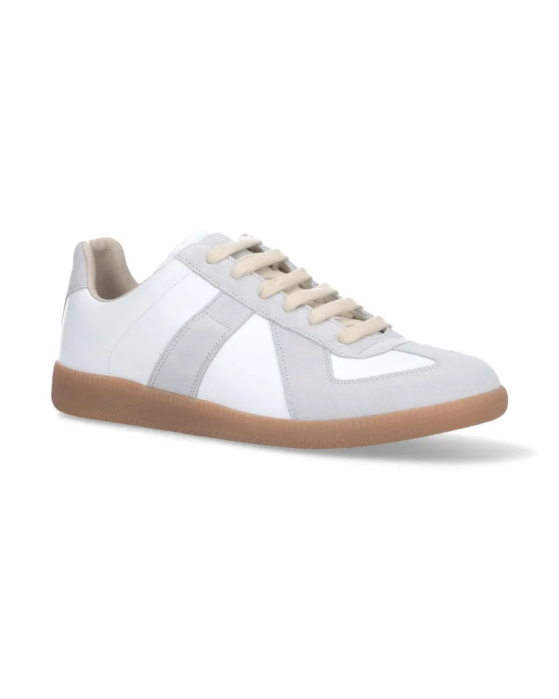 Maison Margiela Men's Sneakers White Bovine Leather White