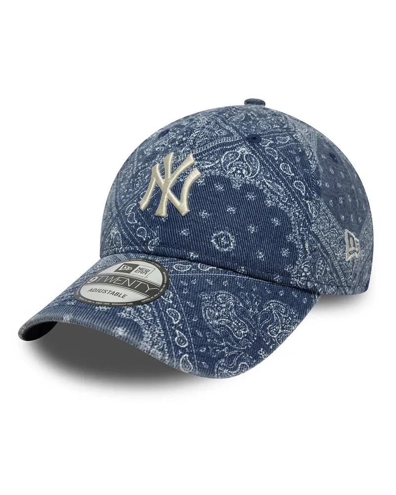 New Era Men's Cap 9twenty Navy Paisley Crown Hat Navy