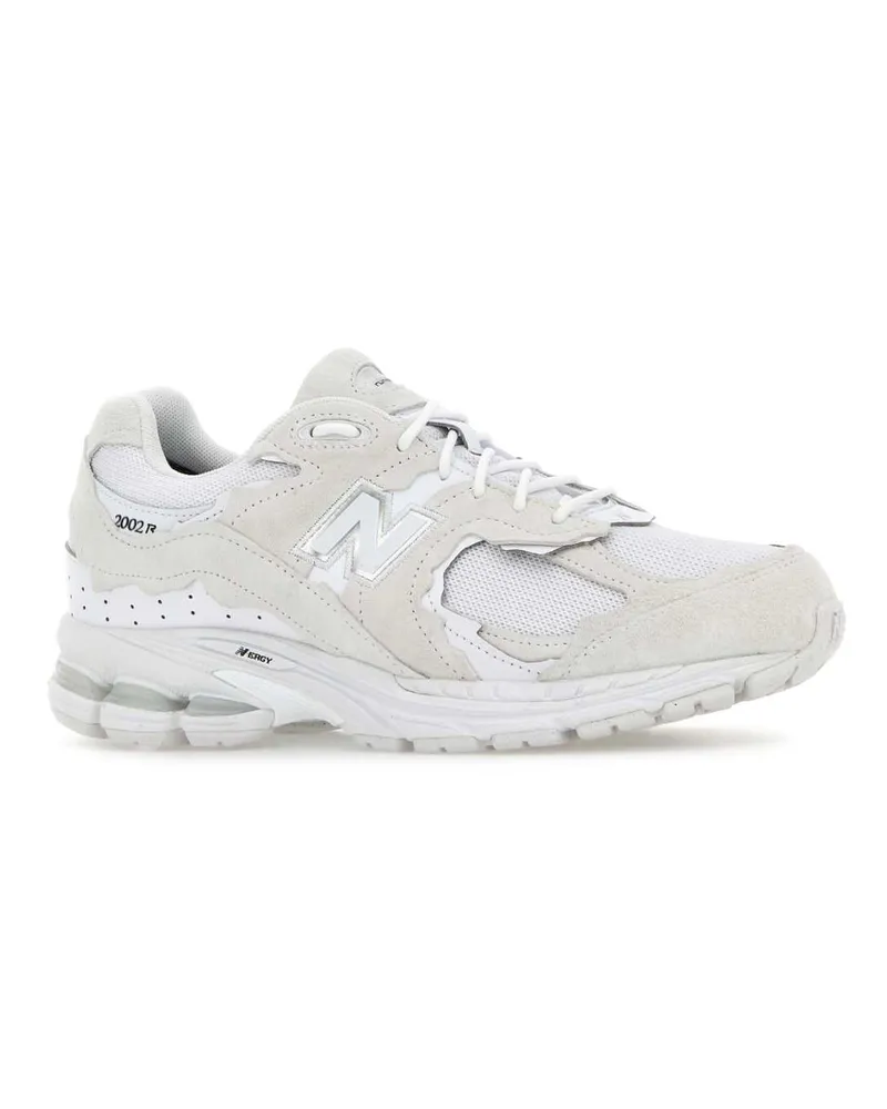 New Balance Men's White Suede And Mesh 2002dx Protection Pack Sneakers White