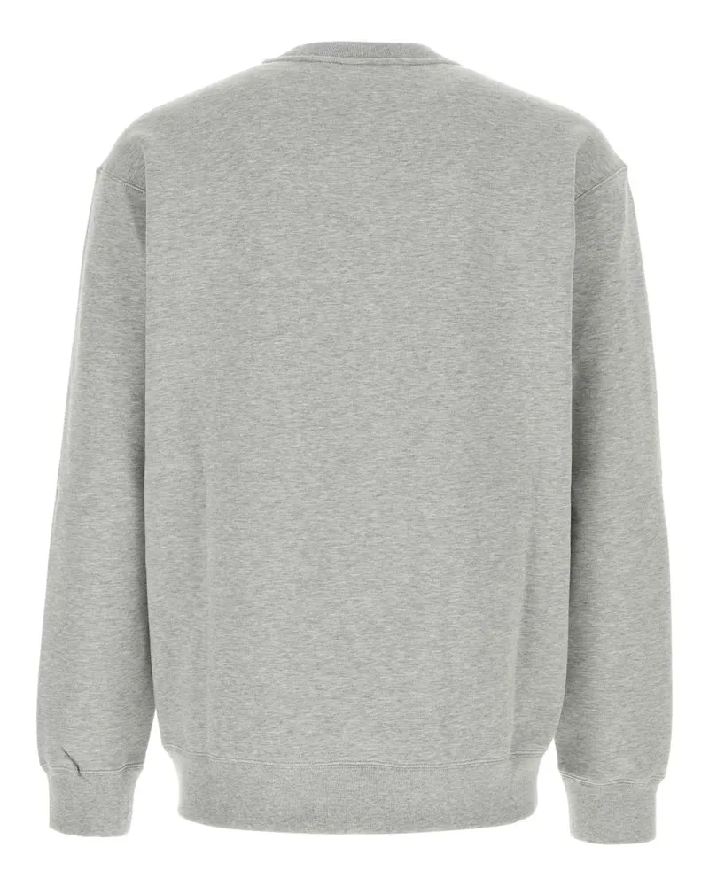Gucci Men's Grey Cotton Sweatshirt Greymelangemix Exterior: Felpe Sweater Gray