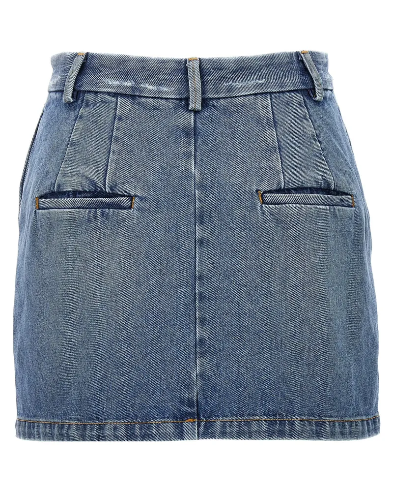 ARMARIUM Lula Denim Shorts — Blue Blue