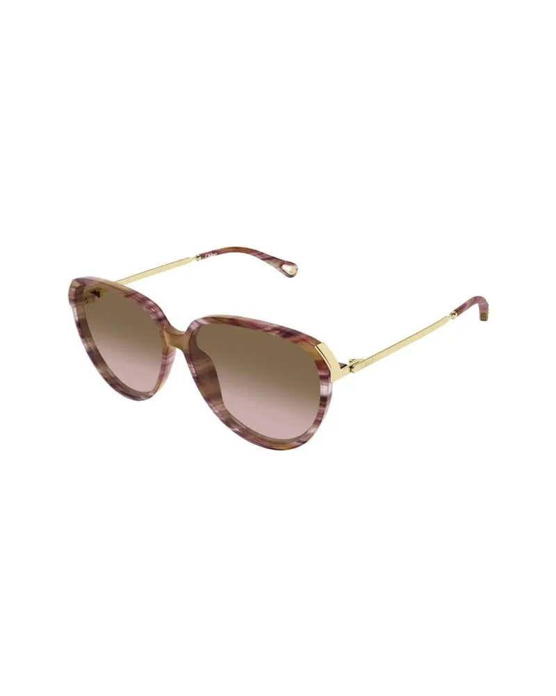 Chloé CH0406S Gradient Lens Sunglasses — Purple Purple