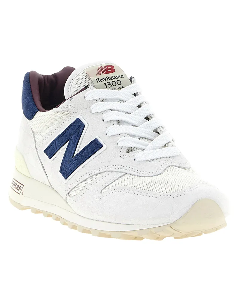 New Balance Mesh and Suede Low-Top Sneaker — Off-White Off-white