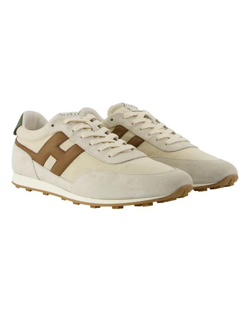 Hogan Men's H699 Sneakers -  Leather Multicolor Calfskin Shoes Multicolor