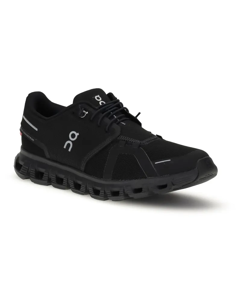 ON Men's Cloud 6 Sneakers Black Black