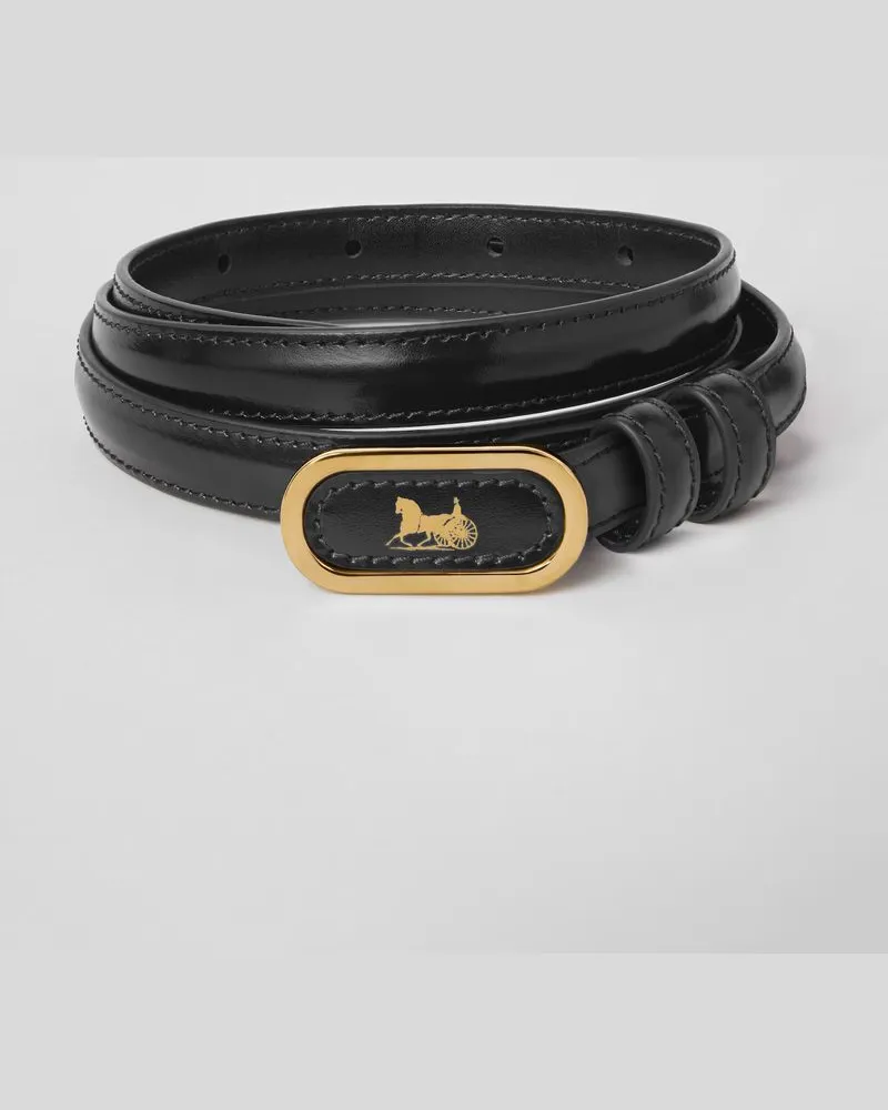 Celine H26 Belt — Black Black