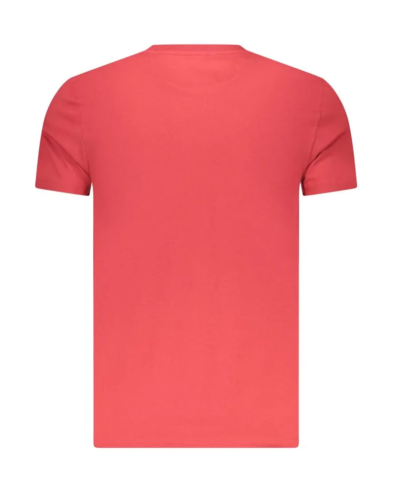 Timberland Cotton Crew Neck T-Shirt — Red Red