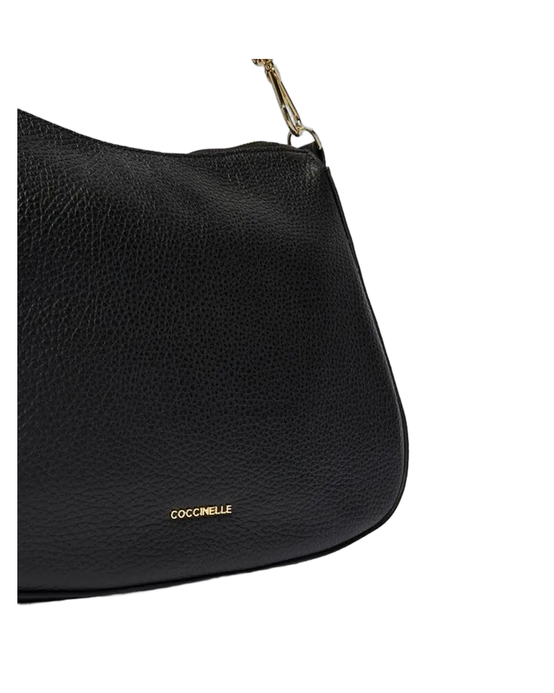 Coccinelle Women's Handbag Black Cowhide Black