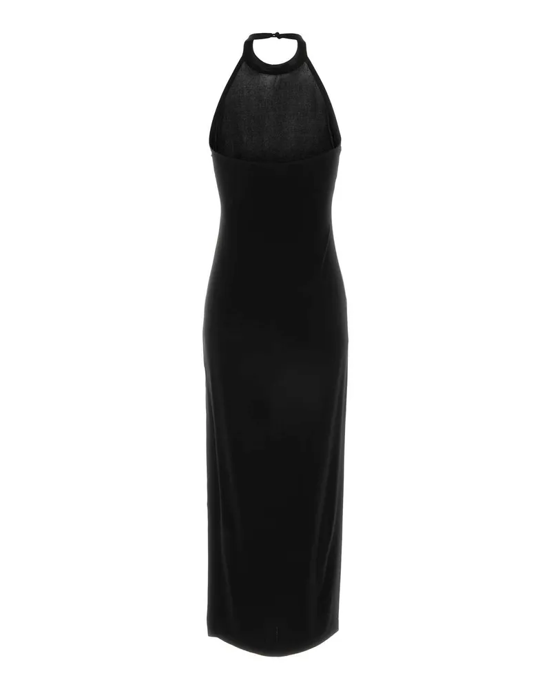 Norma Kamali Women's Black Jersey Dress Exterior: Polyester Elastane Abiti Black
