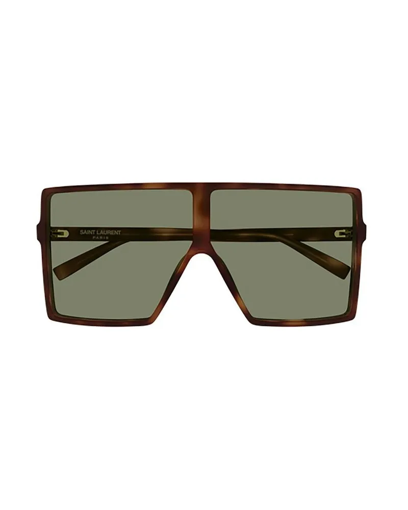 Saint Laurent Unisex Sunglasses Brown Acetate Brown