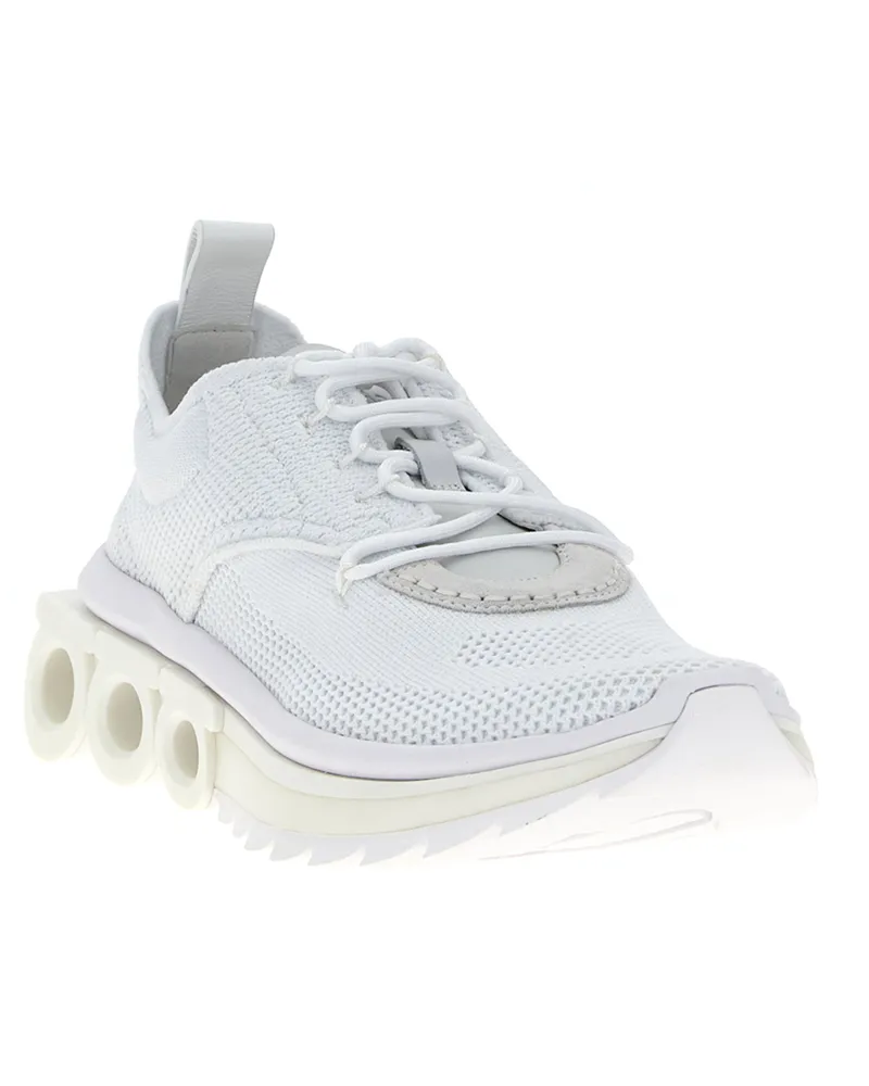 Ferragamo Nima Sneaker — White White