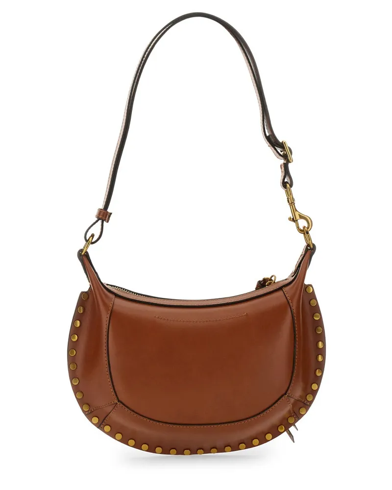Isabel Marant Oskan Moon Shoulder Bag — Brown Brown