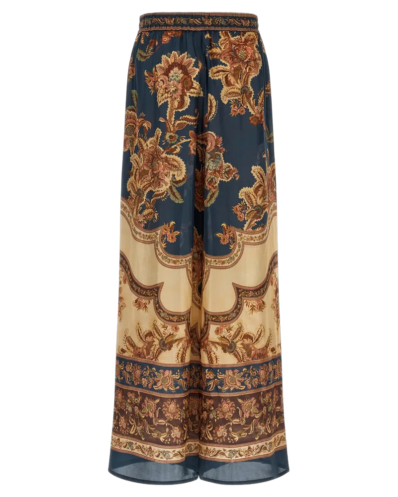 Zimmermann Women's Multicolor Silk Casual Pants Multicolor