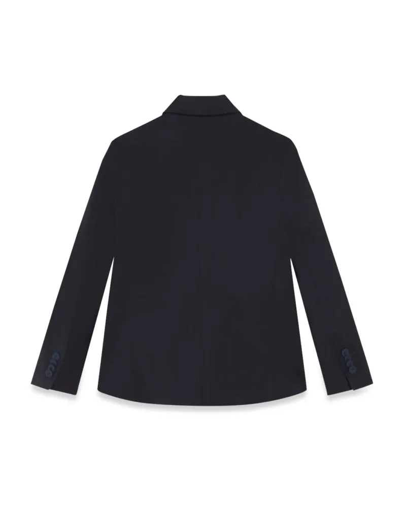 HUGO BOSS Wool Blend Jacket — Blue Blue