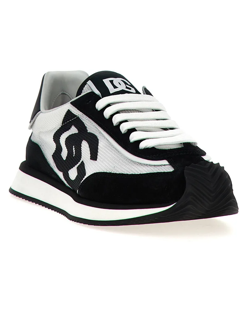 Dolce & Gabbana DG Cushion Sneaker — Black Black