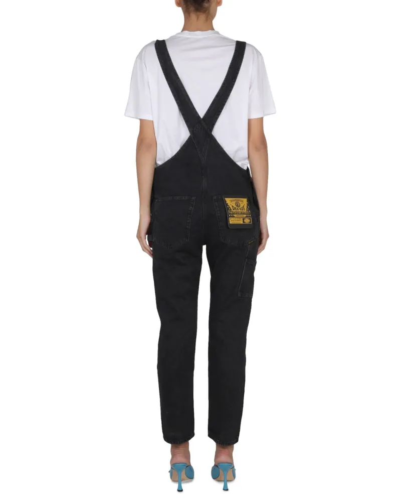 WASHINGTON DEE CEE Logo-Embellished Jumpsuit — Black Black