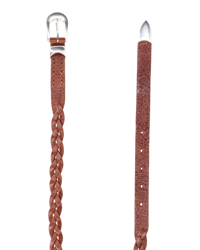 Our Legacy Unisex Belts Brown Cow Leather Brown