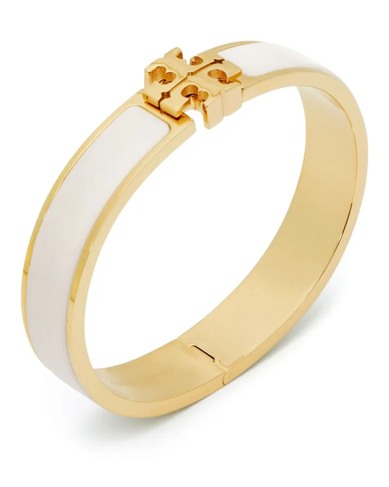 Tory Burch Enamel Logo Bracelet — Gold Gold