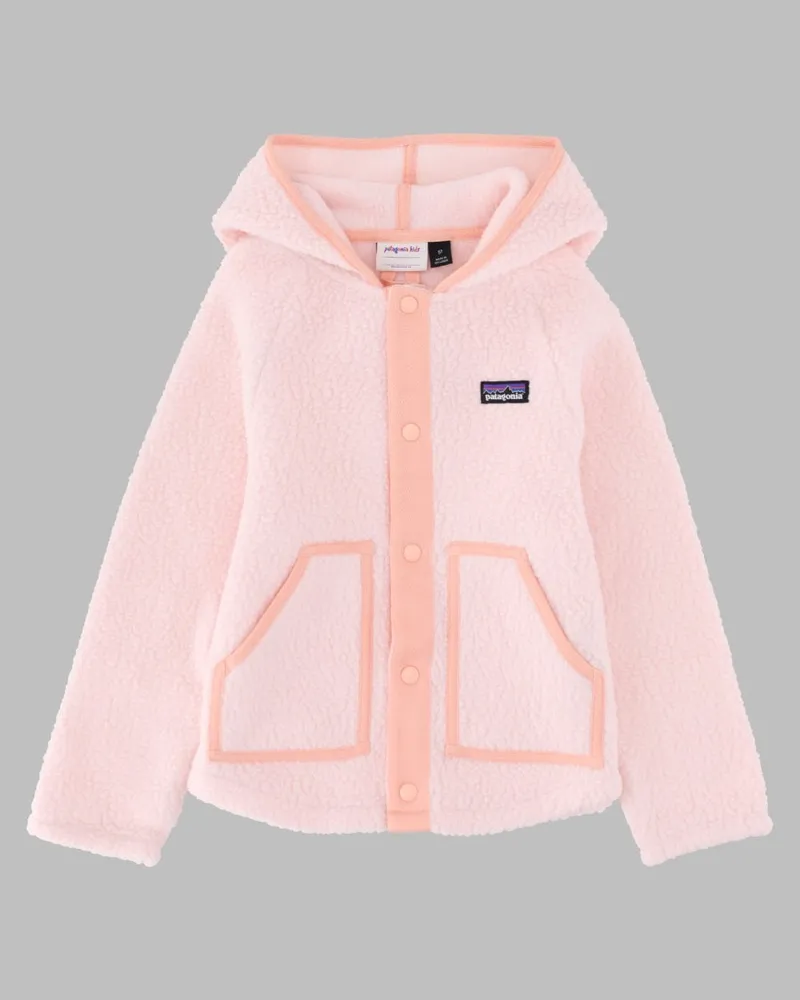 Patagonia Retro Pile Fleece Jacket — Pink Pink
