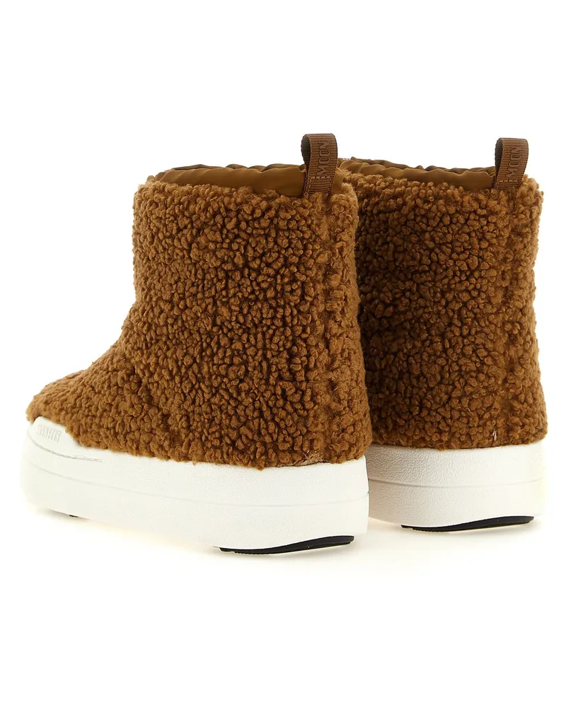 Moon Boot Spark Tube Ankle Boots — Camel Camel