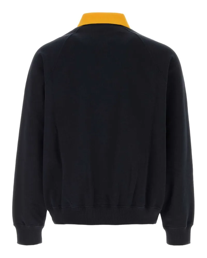 Versace 10245831a17914 1ui20 Navyblue Exterior: Cotton Felpe Sweater Navy