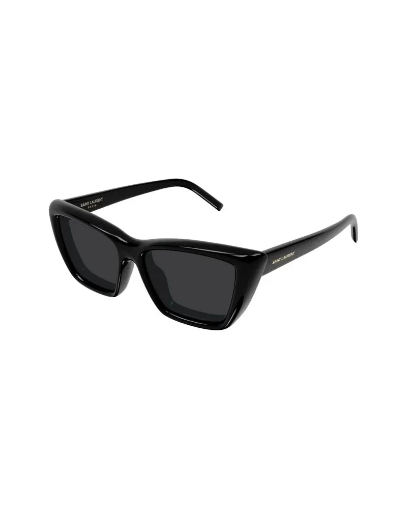 Saint Laurent SL276MICAPLUMP Sunglasses — Black Black