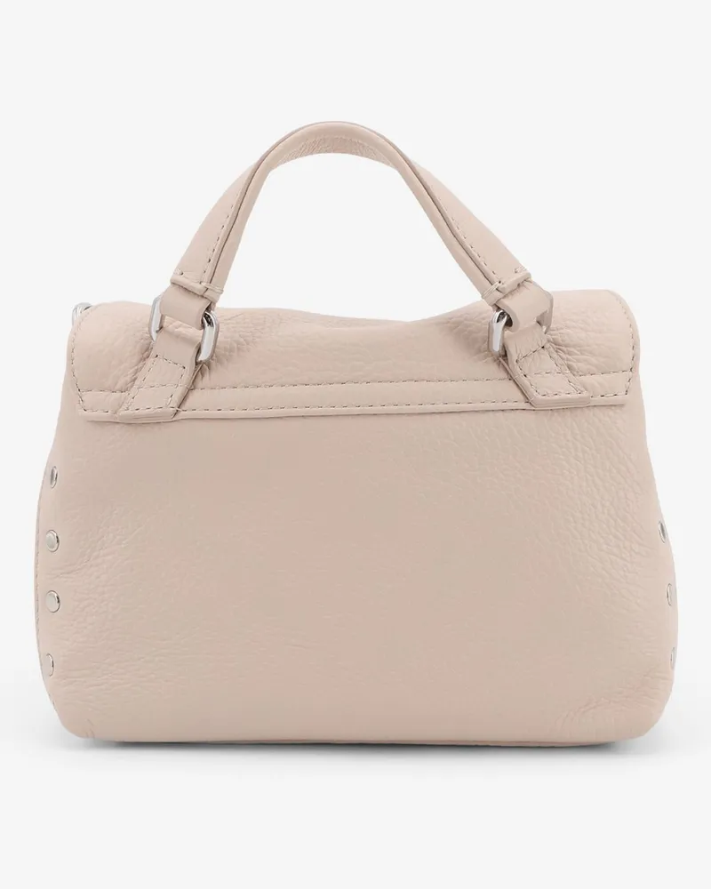 Zanellato Women's Shoulder Bag Postina Baby White Leather White