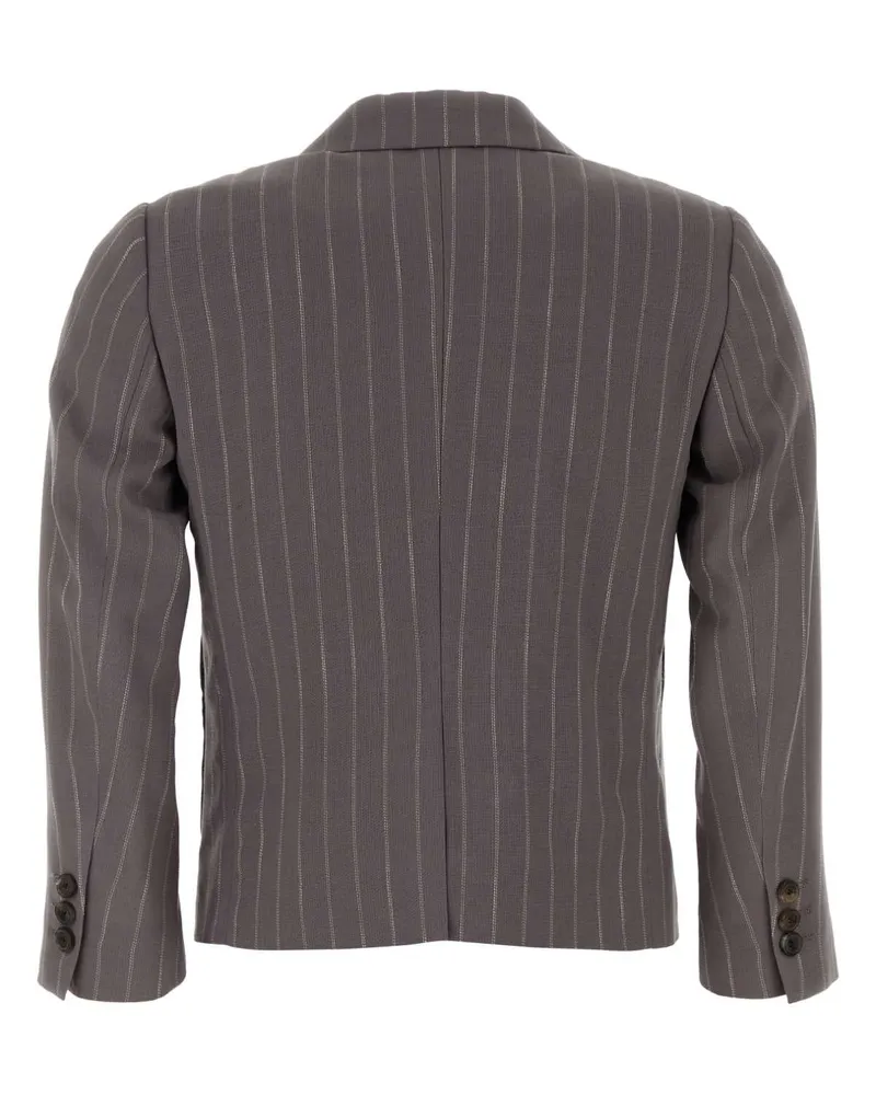 Dries van Noten Lilac Giacche E Gilet Jacket Gray