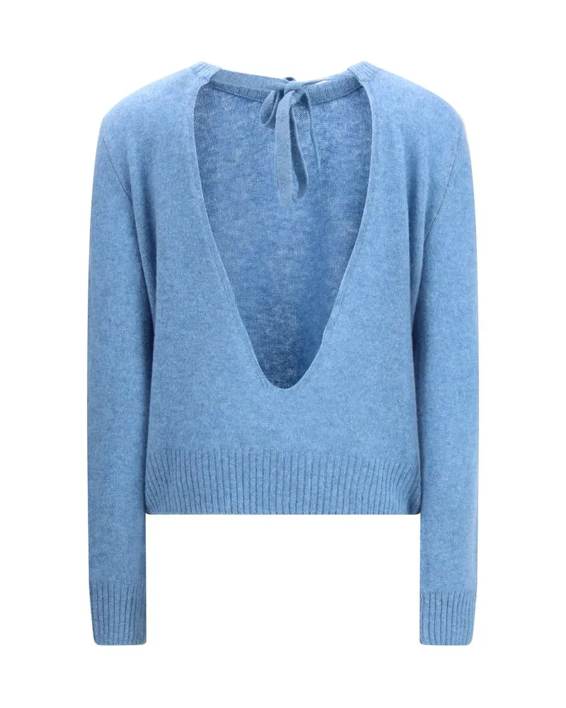 Marni Women's Blue Cashmere Sweatshirt Clothing Blue
