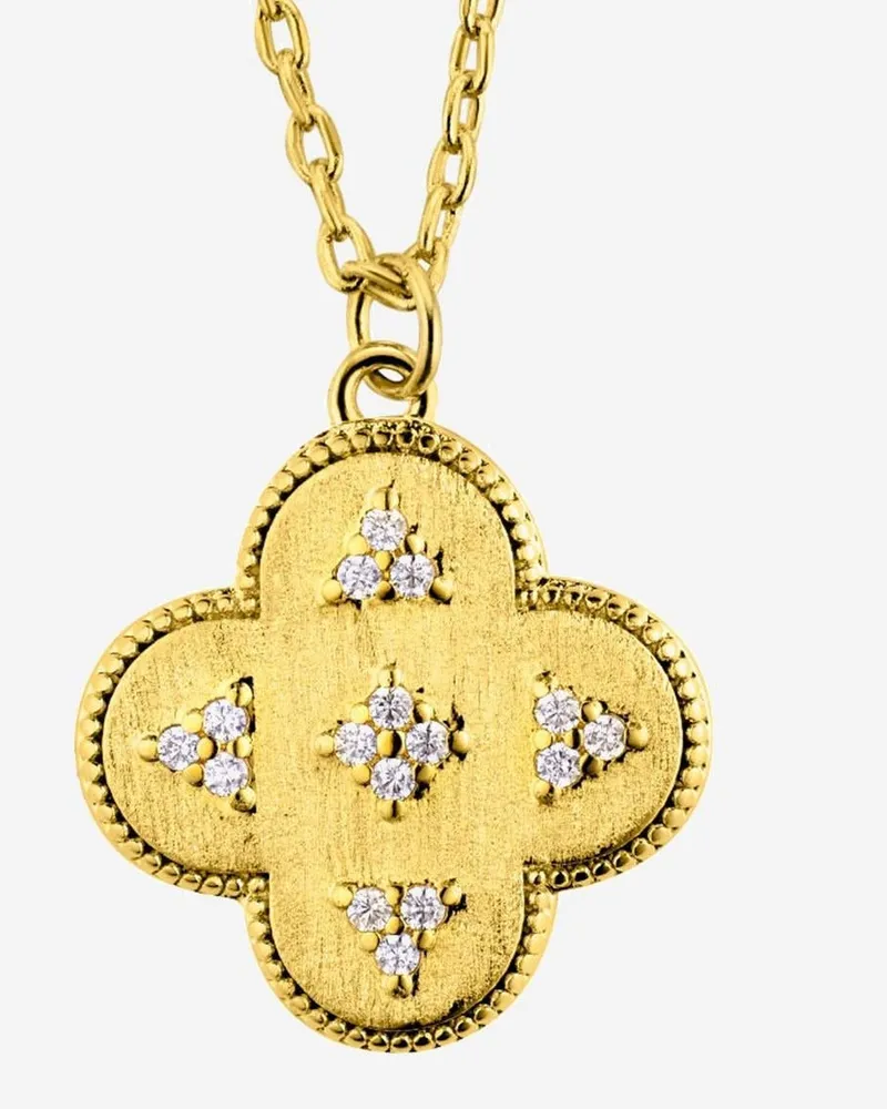 MYA BAY Women's Necklace Lucky Gold-Plated Brass Gold