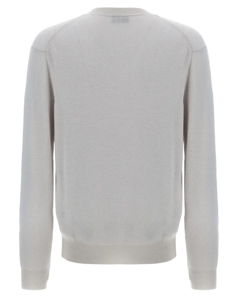 Brioni Men's White Cashmere Cardigan Clothing White