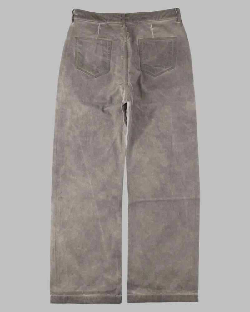 DRKSHDW by Rick Owens Men's Jeans Geth Charcoal Cotton Gray