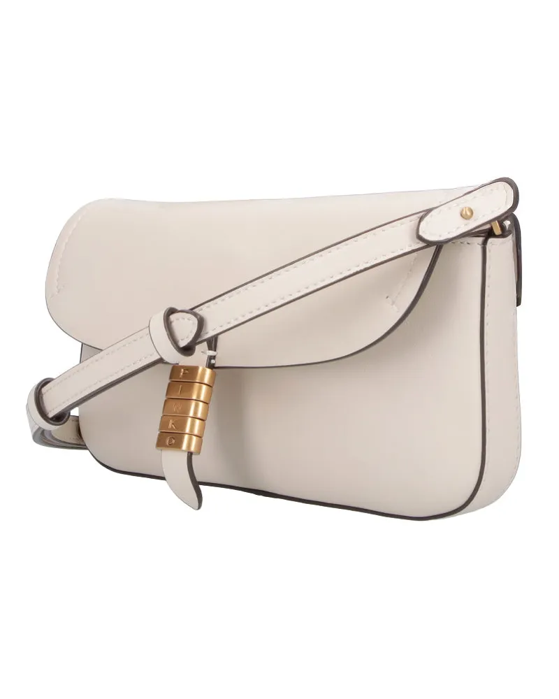 Pinko Women's Bags White Leather White