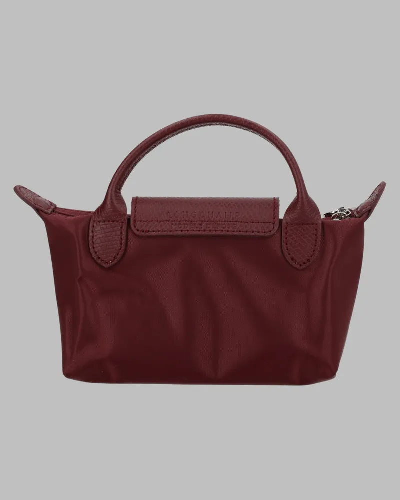 Longchamp Women's Clutch Le Pliage Original Bordeaux Polyamide Handbags Hand Bags Bordeaux