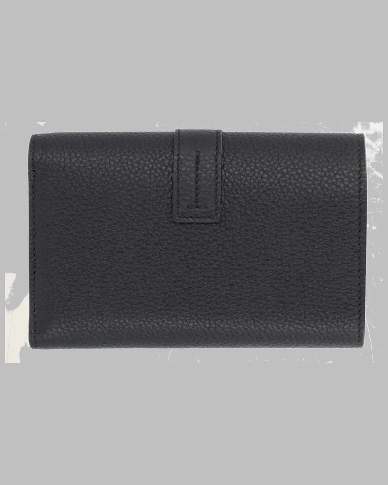 Tom Ford Compact Leather Wallet — Black Black