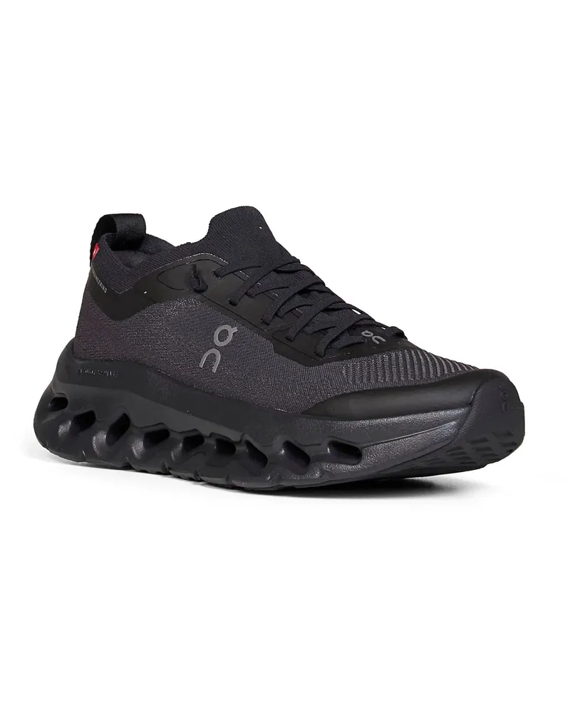 ON Women's Sneakers Cloudtilt Mo Black Recycled Polyester Trainers Black