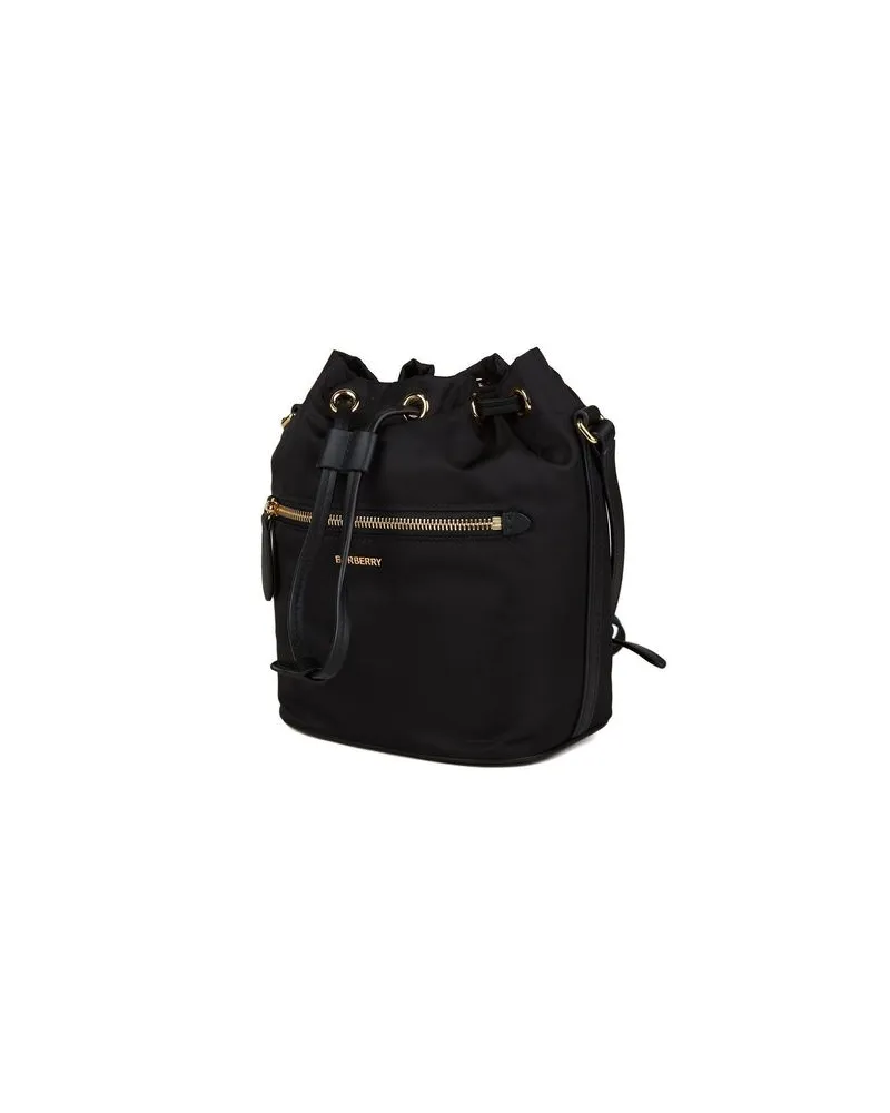 Burberry Nylon Pouch — Black Black